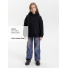 Худи детское оверсайз Junipero, черное