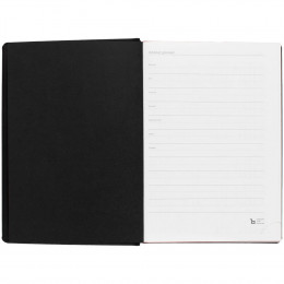 Ежедневник Mobile на заказ, недатированный, черно-красный