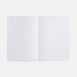 Ежедневник Must Metal, датированный, бирюзовый