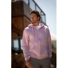 Толстовка мужская на молнии с капюшоном Amsterdam, сиреневая