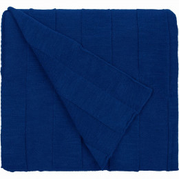 Плед Rombus, темно-синий (кобальт)