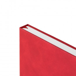 Ежедневник Horizon, недатированный, серый с красным