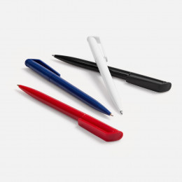 Ручка шариковая Flip, темно-синяя