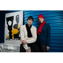 Шапка Yong, красная (алая)