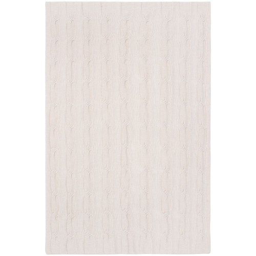 Плед Snefald, жемчужно-белый