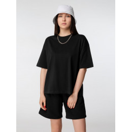 Футболка оверсайз женская Boxy Women, синяя (джинс)