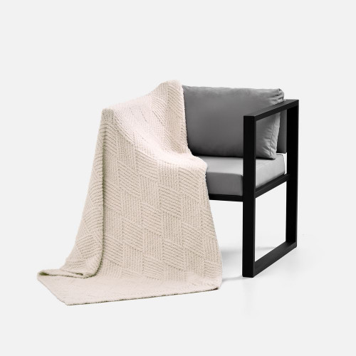 Плед Aspetta, молочный