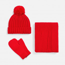 Варежки HappyGo, красные