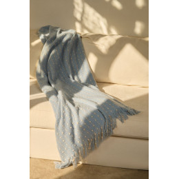 Плед Laforet, голубой