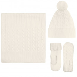 Варежки Heat Trick, белые (молочные)