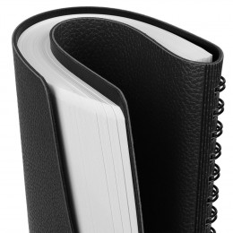 Ежедневник Strep Front на заказ, недатированный, черный