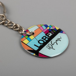 Брелок с полимерным покрытием Harz на заказ