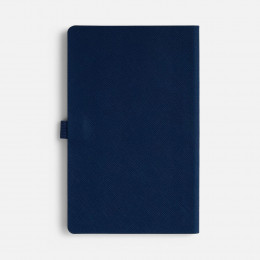 Ежедневник Lungo, недатированный, темно-синий