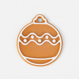 Мини-подвеска «Пряник», 3D-печать на заказ, шарик