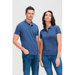 Рубашка поло мужская Perfect Men 180 голубая