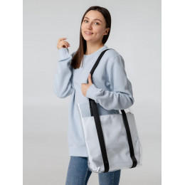 Шопер Clarity с красным органайзером, прозрачный