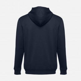 Толстовка мужская на молнии с капюшоном Amsterdam, темно-синяя