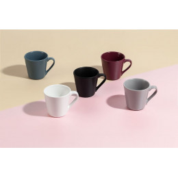 Кружка Modern Bell, матовая, черная