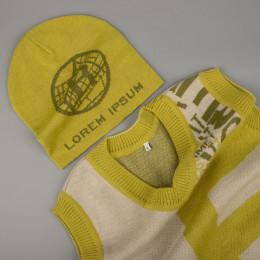 Шапка на заказ Сalle Light, полушерсть