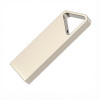 USB flash-карта SPLIT (8Гб), серебристая, 3,6х1,2х0,5 см, металл