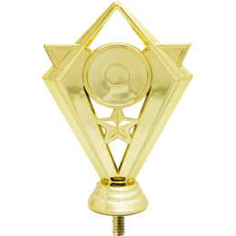 Фигурка пластиковая Звезды 9,5см RSP418/G (H418/G)