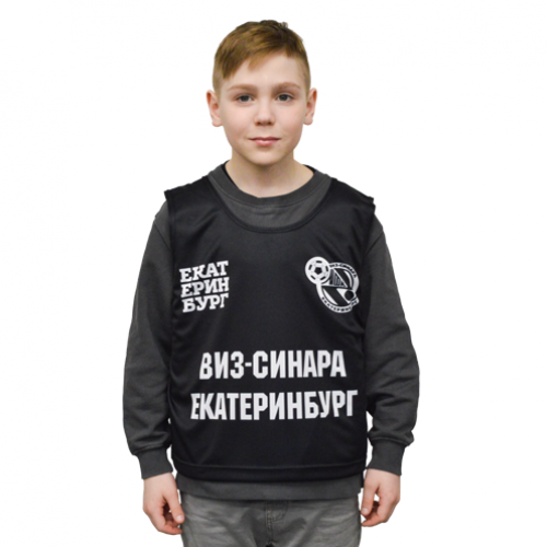 Манишка-майка футбольная детская, материал: ложная сетка 28/116 (6 лет)